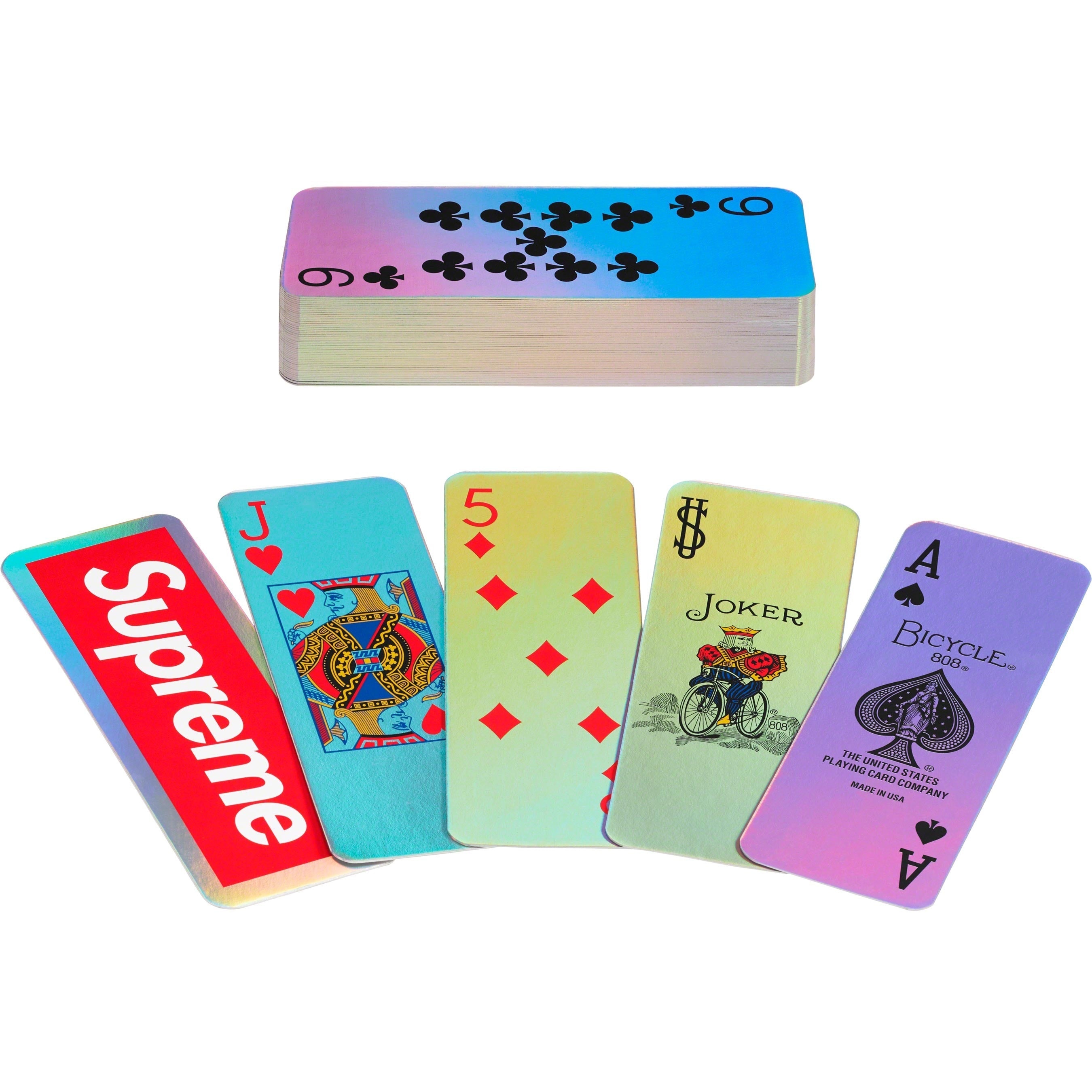 Supreme®/Bicycle® Holographic Slice Cards view 10